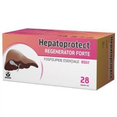 Hepatoprotect Regenerator Forte 850mg, 28 capsule, Biofarm